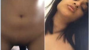Beautiful Indian girl rides her partner's dick with passion