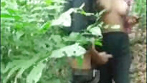 Desi Girl Fucking my ass With Young Boy In jungle