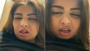 Big-Boobed Indian Girl with a Flawless Complexion