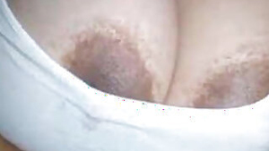 PLAYING around WITH HUGE BOOBS