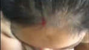 Aroused bhabi gives deepthroat blowjob