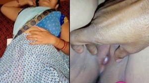 A mischievous husband records himself pleasuring his wife