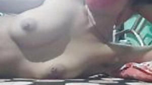 Indian BOUDI Showing Boobs on LiveShow