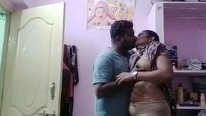 Aroused Indian couple shares intimate moments and oral sex