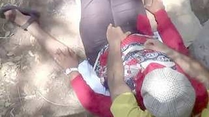 Desi couple enjoys passionate outdoor lovemaking