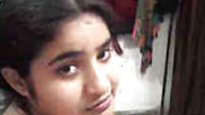 Indian woman flashes her sex titties for XXX man who touches them