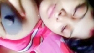 Desi girl with large breasts from Bangladesh