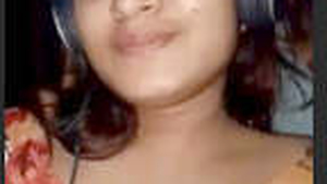 Indian girl flaunts her boobs and pussy in part 1 of the video