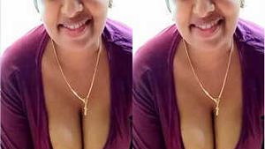 Indian bhabhi flaunts her big boobs and tight pussy in exclusive video
