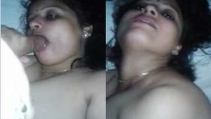 Amateur Indian bhabhi gets her pussy licked and fucked