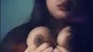 Sensual Desi teenagers indulge in intimate breast caressation