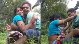 An Odia couple from Dehati engages in outdoor sex in a MMS video