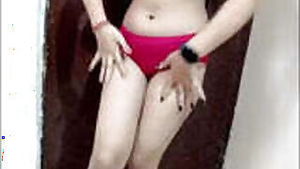 Indian Sexy Bhabhi Captured Her Hot Boobs For Lover