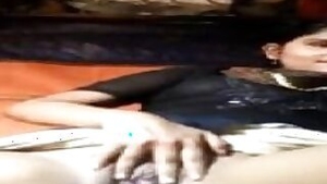 Sexy Slut around With Chut For Lover on Video Call