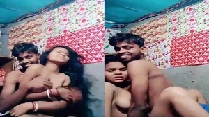 Desi couple from Bijnor village goes wild in front of camera