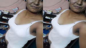 Amateur Tamil babe gives a blowjob and gets fucked in exclusive video