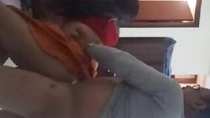 Desi girl sucking and fucking uncle