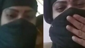 Masked Horny milf Showing