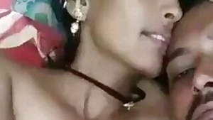 Indian lovers homemade foreplay sex video